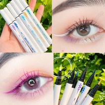 Routop 아이 라이너 리퀴드/펜 라이너 멀티 컬러 방수 지구력 굿 다양한 세트, YES, 로즈 레드색