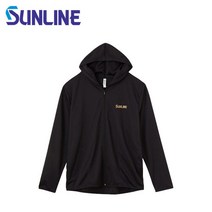 거상코리아 선라인 긴팔셔츠 낚시복상의 후드집업티 SCW1801PK, 선택완료, 블랙SS-953684