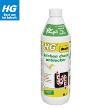 HG ECO 주방싱크대배수구클리너 1L Kitchen drain unblocker eco-friendly 싱크대배수구청소세정제 하수구배수관청소세정제 배수구뚜러펑 뻥뚜러 배수관클리너, 1개