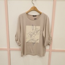 탑이슈 NC05 7부 소매꼬임 티 CL9 90 T10