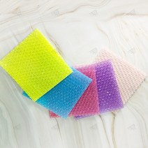 20cm 하트 뽁뽁이 비닐 봉투 봉지 포장 보관 택배 기포 완충 소포, C_로즈레드1P, 1개