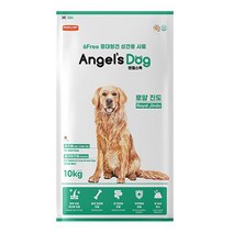 엔젤스독 중대형 성견용 로얄진도 강아지 건식사료, 닭, 10kg, 1개