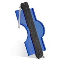 갭자 용접갭자 스틸갭자 다기능갭자 캡게이지 용접게이지 갭측정도구 갭게이지필러 각장게이지 잠금 장치가 있는 12인치 윤곽 게이지 불규칙한 용접 용접을 위한 알루미늄 코어 윤곽, 빨간색