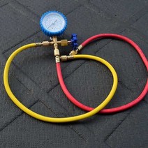 매니폴드 게이지 차량 가스 냉매 에어컨 측정 게이지, 에어컨용