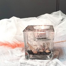 달빛마녀캔들 (2set 키트) 화이트산호 바다젤캔들 홀더 DIY 만들기 재료, 1세트, 클린코튼