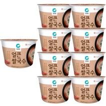 청정원 얼큰 컵쌀국수 92g 12개입, 12개