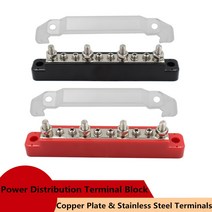 1쌍 10/14 포스트 버스 바 배터리 배전 블록 150A 배선 스터드 터미널 자동차 선박용, 02 Type2
