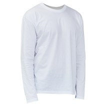 남녀공용 30수 무지 라운드 긴팔 티셔츠 S-2XL