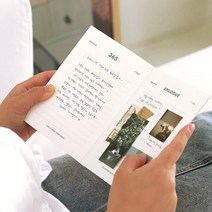 임신태교 육아일기장 우울증치료 다이어리 양장 어른 감성, 레드