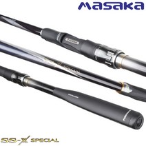 마사카 SS-X 블랙스페셜 낚시대 iso낚시 선상낚시 돌돔낚시대 5M, 블랙, 0.6호-500cm