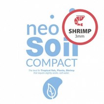 Neo 네오 컴팩트 쉬림프 소일 3mm 3L, 3000ml