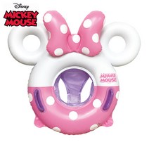디즈니 미니마우스 쿠션 보행기튜브 물놀이튜브, 미니마우스 쿠션 보행기