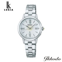 세이코 SEIKO 루키아 LUKIA grow 태양 전파 27.5mm 10 기압 방수 일본 국내 정규품 1년간 메이커 보증 레이디스 손목시계 SSVW205