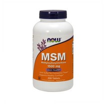 나우푸드 MSM 1500mg 200타블렛, 1개, 200정