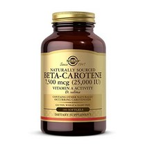 solgar oceanic beta-carotene 25000 iu 180 소프트젤 - 건강한 시력 피부 개선 면역 체계 강력한 항산화제 - 100 천연 프로비타민 a - 프리
