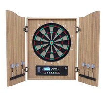 업소용 팝다트 룰렛판 게임기 다트기계 전자 머신, 블랙 (영문)