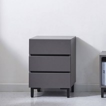 히트 LPM 3단 서랍장 A511, 화이트