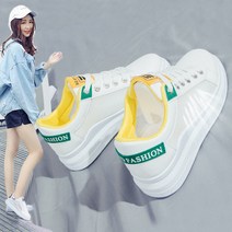 여성 패션 패션 작은 흰색 신발 메쉬 통기성 및 편안한 플랫 캐주얼 신발