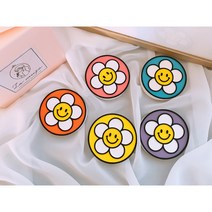 [라뮤즈캔들] 꽃 스마일 차량 석고방향제 리필오일 박스포장, 헤스페리데스, 노랑
