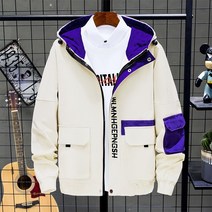 남성 캐주얼 자켓 블레이져 모자없는집업 가을 데님 자켓 남성 한국어 슬림 봄과 가을 탑