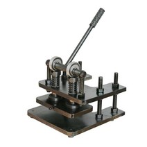 수동 의류 가죽 펀칭기 구멍 뚫기 뚫는 기계 다용도, 3015 모델 (300X150mm) 41kg