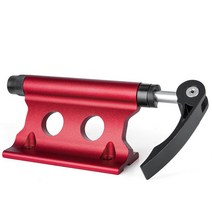 자전거 프론트 포크 퀵 릴리스 자전거 잠금 포크 마운트 자전거 자동차 SUV 캐리어 알루미늄 블록 마운트 랙, 빨간색