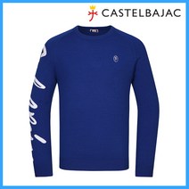 까스텔바작 겨울남성골프웨어 레터링 골프 니트 BG0WSW207RL