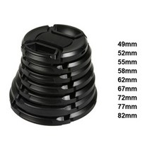 스냅 온 카메라 전면 렌즈 캡 보호 장치 37 40.5 43 46 49 52 55 58 62 67 72 77 82 Mm Nikon 소니 호환 Len Cap 용 캐논 Leica, [09] 67mm