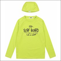 [STAFF KIDS] 5세 이상 GREEN 래쉬가드 티셔츠 SISM19A71
