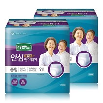 디펜드 안심플러스 언더웨어 중형 9Px2팩 /성인기저귀