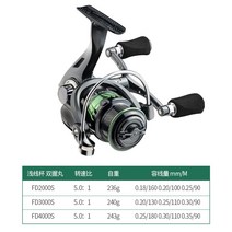 전동릴 핸들 바다 베이트릴 한치 우럭 릴 추천 낚시 배 소형 갈치 선상 빙어 휴대용, 4000, 좌우 핸드 교환형, 그린 라이트 컵[더블 그립 마루]