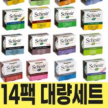 쉐지애 스케지어 대용량 14팩 내추럴 젤리타입 고양이캔 네이쳐캔, C179 닭고기 소고기