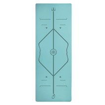 칼노 요가매트 두꺼운 요가 매트는 땀을 흡수하고 미끄러지지 않습니다., 우유 차