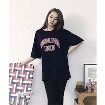 ABNORMALTHING UNION22 T-SHIRT (NAVY)