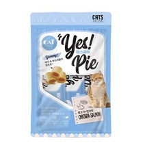 D18 예스파이 치킨연어 고양이 간식, 8개