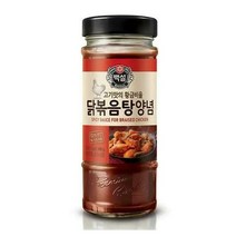 CJ더마켓 만능 소스 황금 소스 양념 장레시피 백설 닭볶음탕양념 닭볶음탕 닭갈비 만능간장 닭요리 490G, 25개