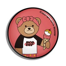 앤커버 아이스크림 CONE BRUIN 블로우 UP 핑크 SMART TOK, Black