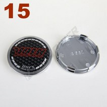 휠캡 휠커버 휠가드 휠 허브 캡 레이 볼크 로고 스포츠 림 커버 센터 OD 65mm ID 60mm 4 개, [15] 15, 4개