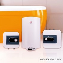 [강남기업] 전기온수기 KNE 스텐리스코팅 애나멜코팅 폭넓은 용량 가성비최고, KNE-30KD(하향식)