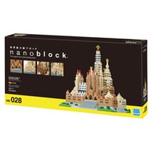 [이라운드몰]나노 블록 리얼 하비 시리즈 사그라다 파밀리아 성당 디럭스 에디션 2660PCS (NB_028)