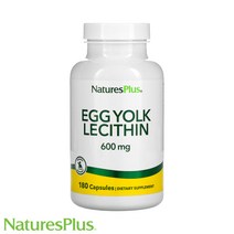 네이처스플러스 계란 노른자 난황 레시틴 300mg 180캡슐, 1개, 180정