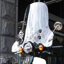 혼다 커브110 18년~20년 이소타 68.5CM 윈드스크린_+ 브라켓