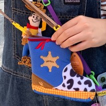 토이스토리 미니 슈즈 모형 파우치 크로스백 미니백 캐릭터 우디 버즈