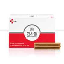 견사돌 연어맛 1박스 치석제거 잇몸건강 간식 연어첨가 껌 강아지 간식 애견 간식, 연어맛 소형견용(14개입)