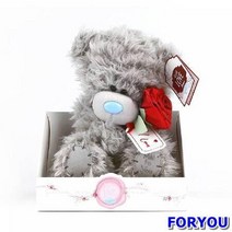 ForU915 미투유 원 러브 로즈 베어 9인치 곰돌이인형 애니멀인형 미투유베어 곰인형, 상세페이지 참조