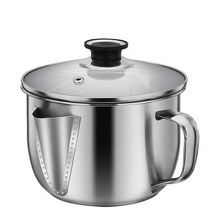 스텐 오일 분리 냄비 필터 훠거 마라탕 거름 분리기, 304 오일필터 뚜껑 없음