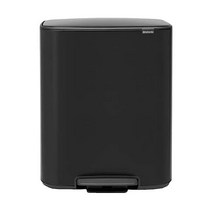 브라반티아 brabantia Brabantia BO Pedal Bin 60 L 152712, 60L, matte black