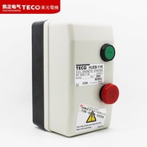 정품 TECO TAIAN AC 전자기 스위치 스타터 HUEB-11K 대신, 08 HUEB-11K   7.5A