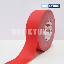 D_스카파 무광 면테이프_적색 50mmX50M _재단상품, 단품