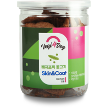 베지포독 콩고기 애견간식, Skin&Coat